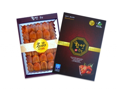 함안파수미산곶감 선물용 3호30~36개.1.0kg이상